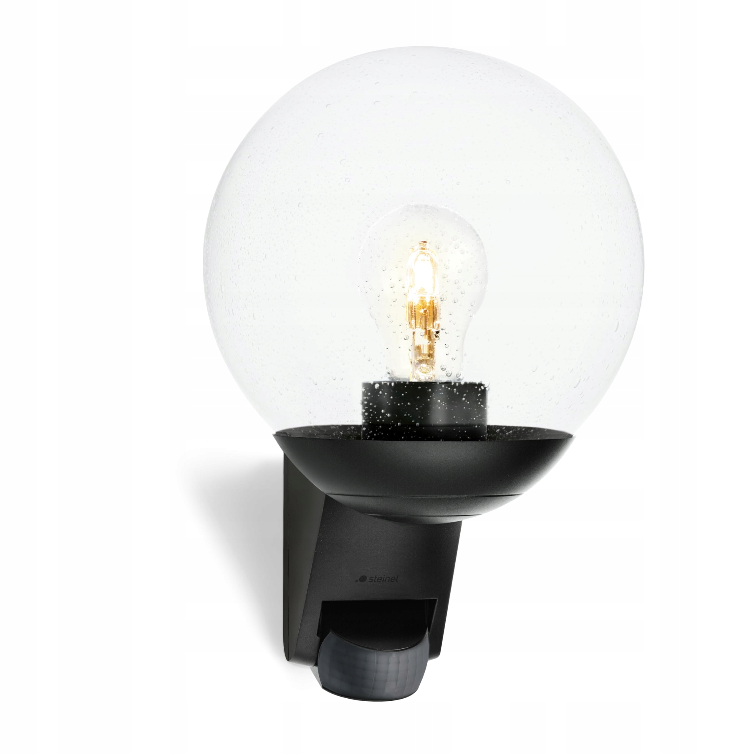 STEINEL Buitenwandlamp L 595 S Zwart Bewegingsmelder IP44 E27 180° 10m