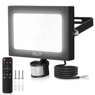 CLY LED Schijnwerper 60W Bewegingsmelder IP66 Tuin Garage