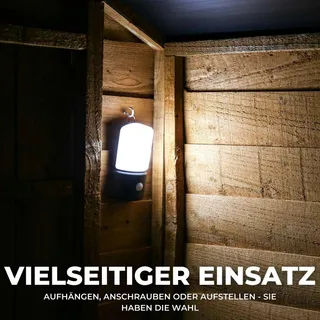 FESTIVE LIGHTS Buitenwandlamp LED Bewegingssensor Batterij IP44 — miniatuur 3