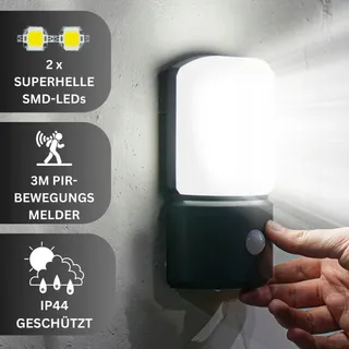 FESTIVE LIGHTS Buitenwandlamp LED Bewegingssensor Batterij IP44 — miniatuur 2