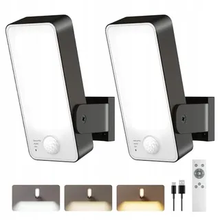 LED Buitenlamp Bewegingssensor 10000mAh IP65 2 Stuks