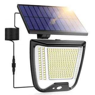 LED Zonnelamp 288 LED Bewegingsmelder 3 Modi IP65