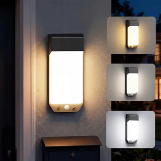 VIGHEP LED Schijnwerper 16W Bewegingsmelder IP65 Tuin Garage