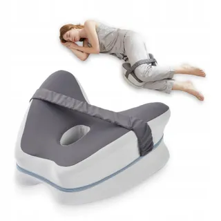 OTRAKI Kniekussen Zijslapers Ergonomisch Memory Foam Grijs