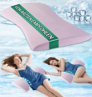 HYPUNO Orthopedisch Lendenkussen Ergonomisch Memory Foam
