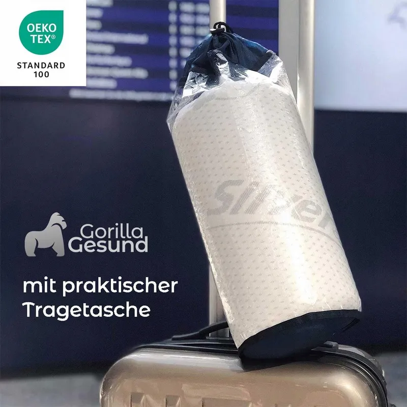 GORILLA Orthopedisch Nekkussen Memory Foam 72x42cm — foto 5