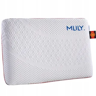 MLILY Orthopedisch Nekkussen Memory Foam 60x40x12cm Afneembare Hoes