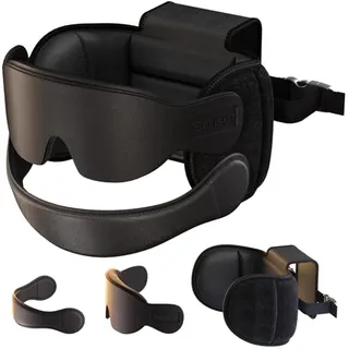 SARISUN Vliegtuigkussen Kinband 3D Oogmasker 360° Steun
