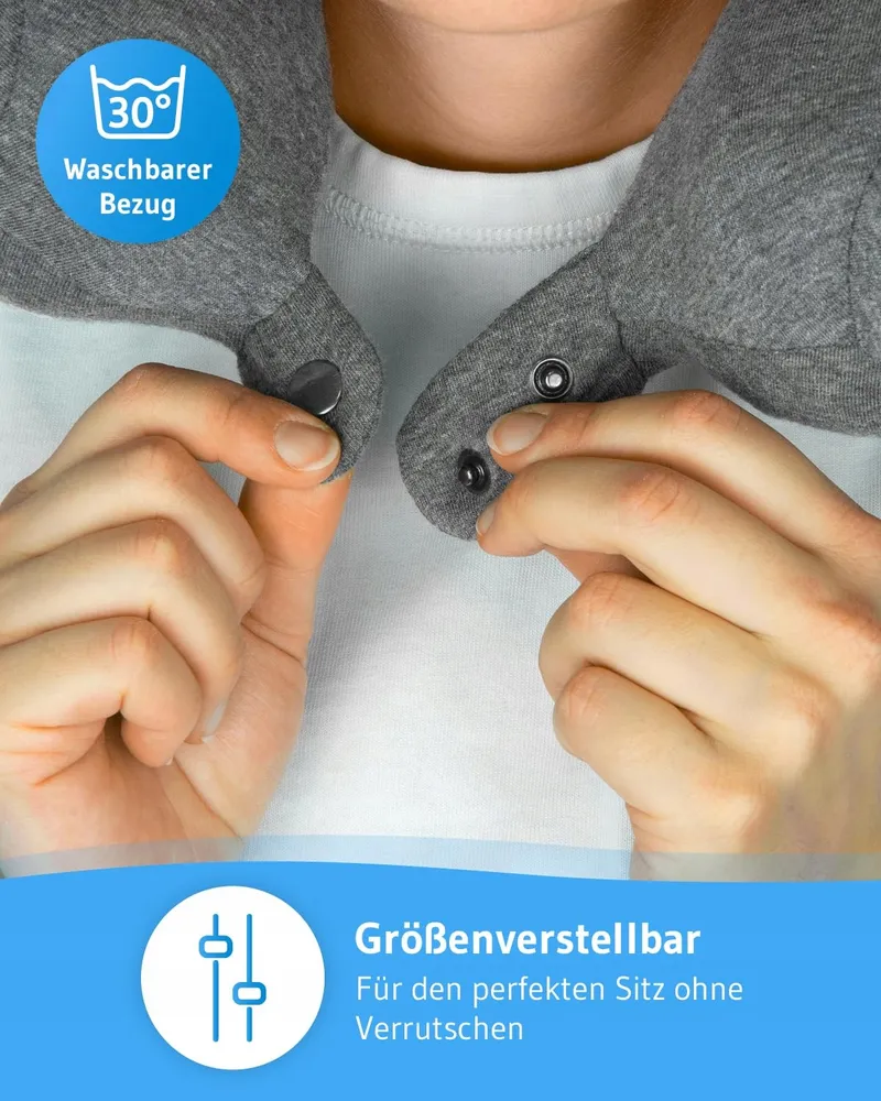 RONDAR Orthopedisch Nekkussen Memory Foam Vliegtuig Auto — foto 3