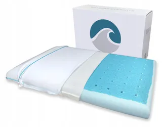 BLUEWAVE BEDDING Super Slim Gel Memory Foam Kussen