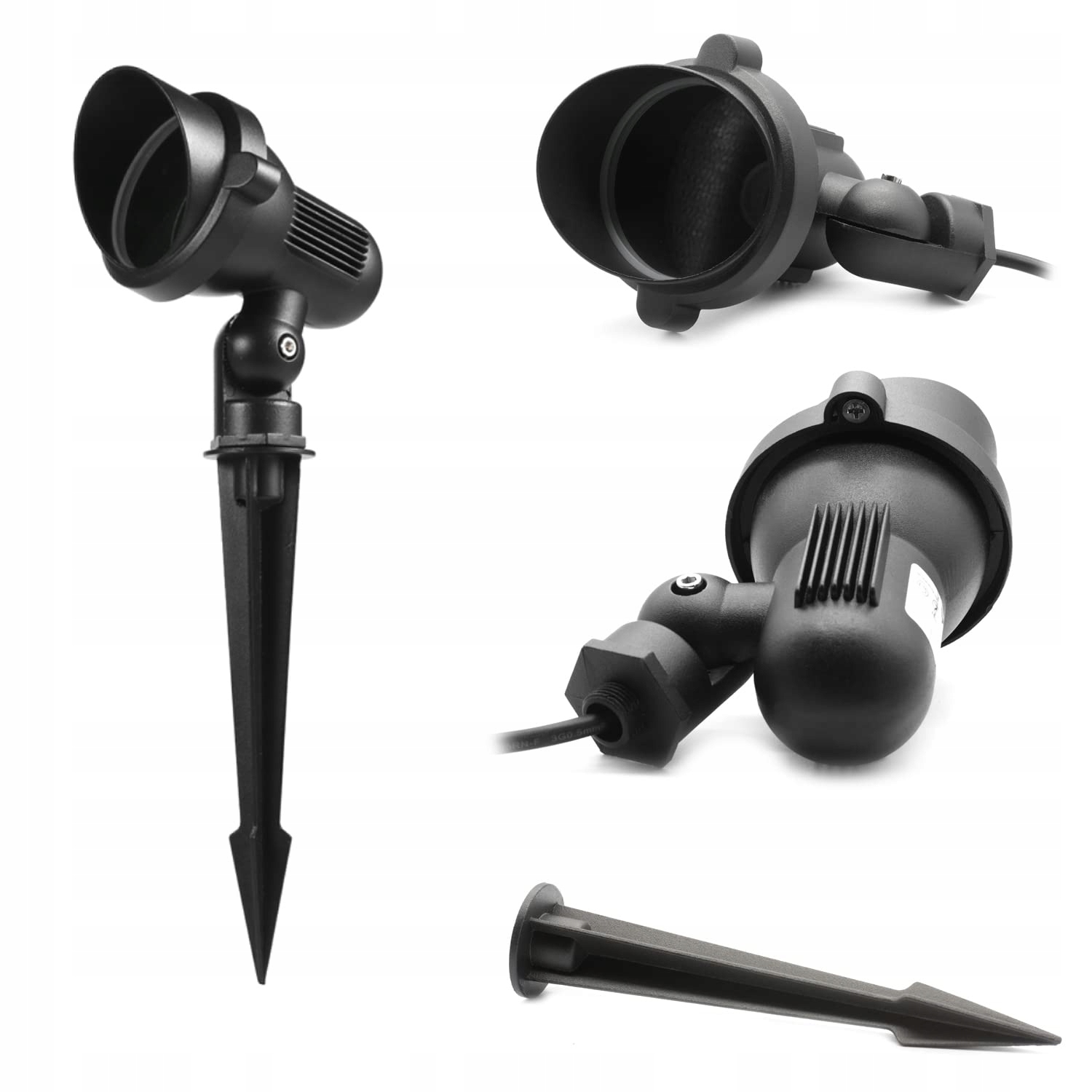 LIGHTWORLD24 Tuinspot Grondpen GU10 IP67 Buitenverlichting