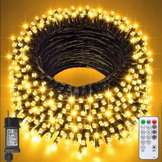 JSDOIN LED Lichtketting Buiten Waterdicht 8 Modi Timer