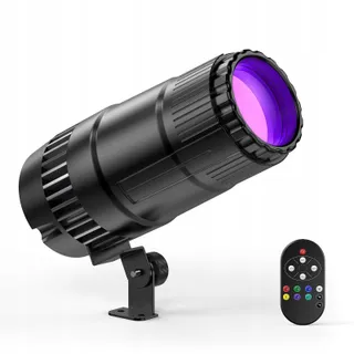 LED Pinspot 30W RGBW Projector Afstandsbediening