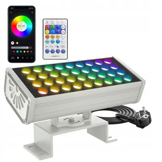 YOTIVKI RGB LED Smart Schijnwerper 180W Kleurverandering IP65