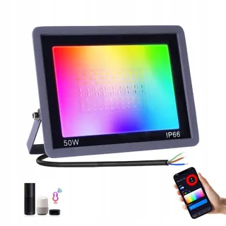 FOSINGUT RGB LED Schijnwerper 50W App IP66