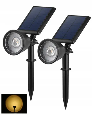 BLOOMWIN Solar Tuinspot Warmwit IP65 Waterdicht