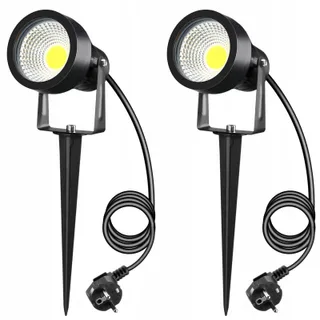 LETLIT LED Tuinspot 7W 700LM 3000K IP65 Warmwit 2 Stuks