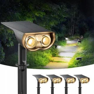 LINKIND 1000Lm Solar Bewegingsmelder 3000K 24 LED IP67