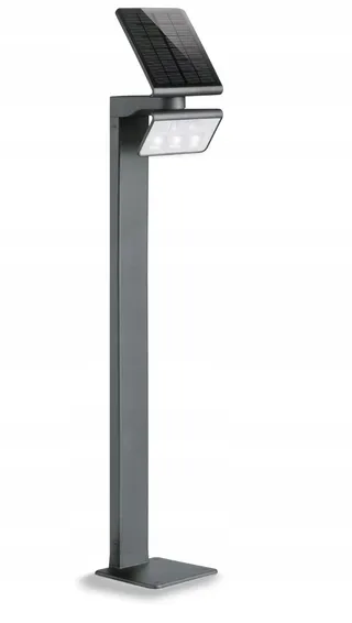 STEINEL LED Tuinlamp XSolar GL-S Antraciet Verstelbaar Bewegingsmelder