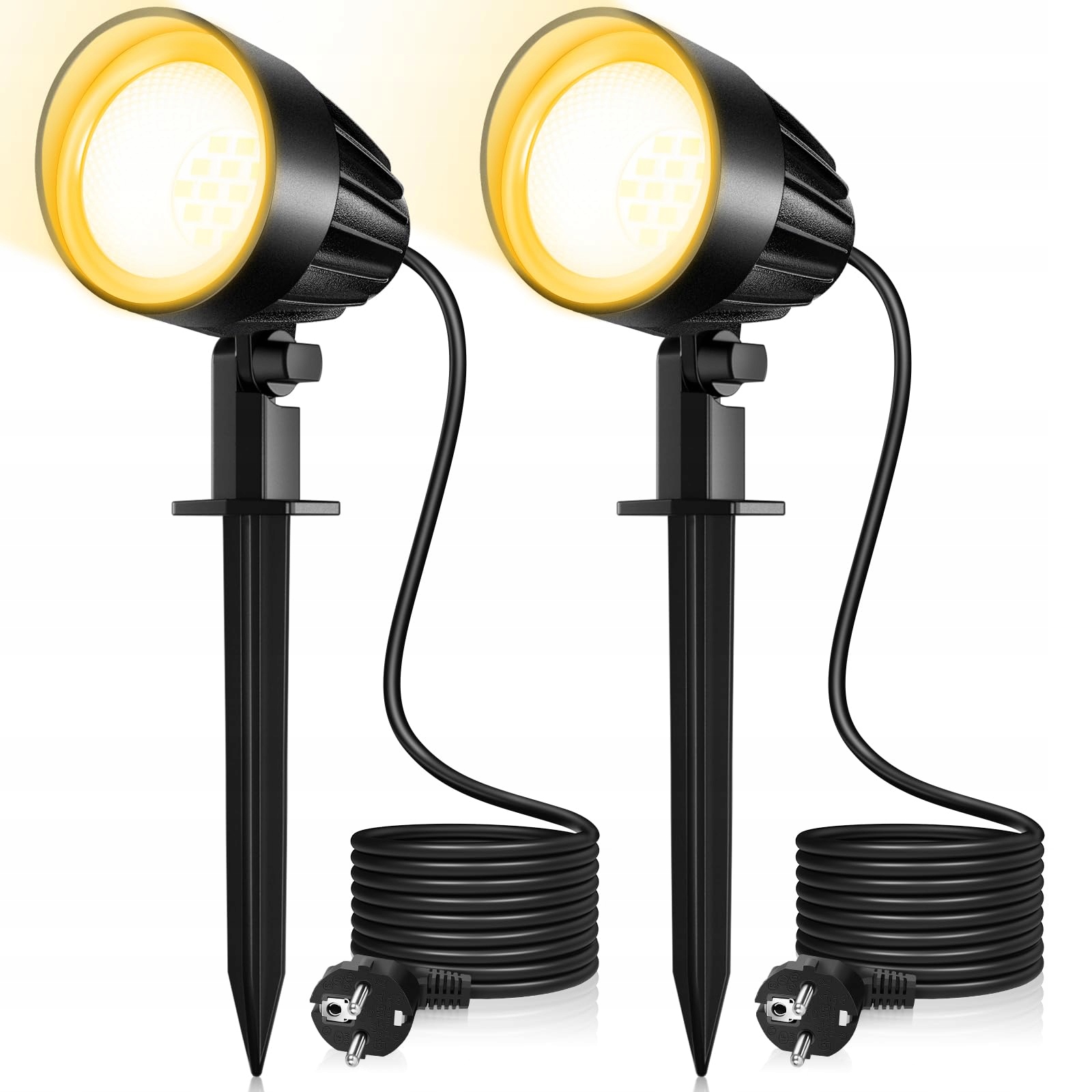 MEIKEE LED Tuinlamp 7W 2700K 500LM IP66 EU Stekker
