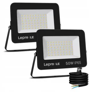 LEPRO LED Schijnwerper 50W 4250LM IP65 5000K