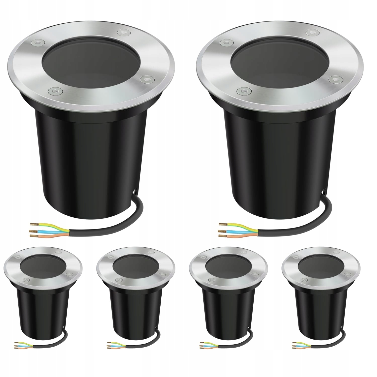 DYSTAVAL Inbouwspot Terras 12 Stuks