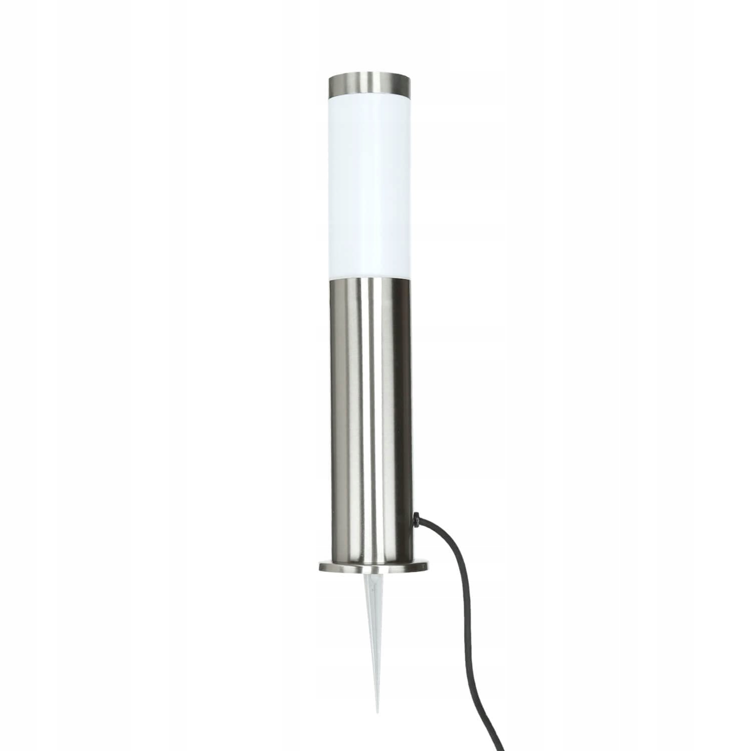 LICHT-ERLEBNISSE BRIGHTON Bolderlamp RVS Zilver 45cm IP44