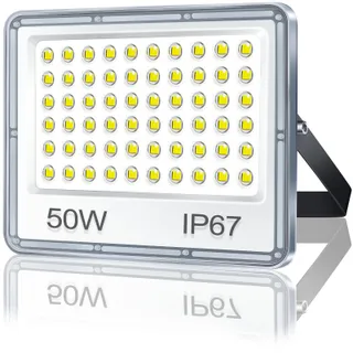 TASINUO LED Schijnwerper 50W 5000LM IP67 6500K