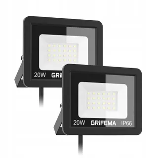 GRIFEMA LED Schijnwerper 20W 2200LM 6500K IP66