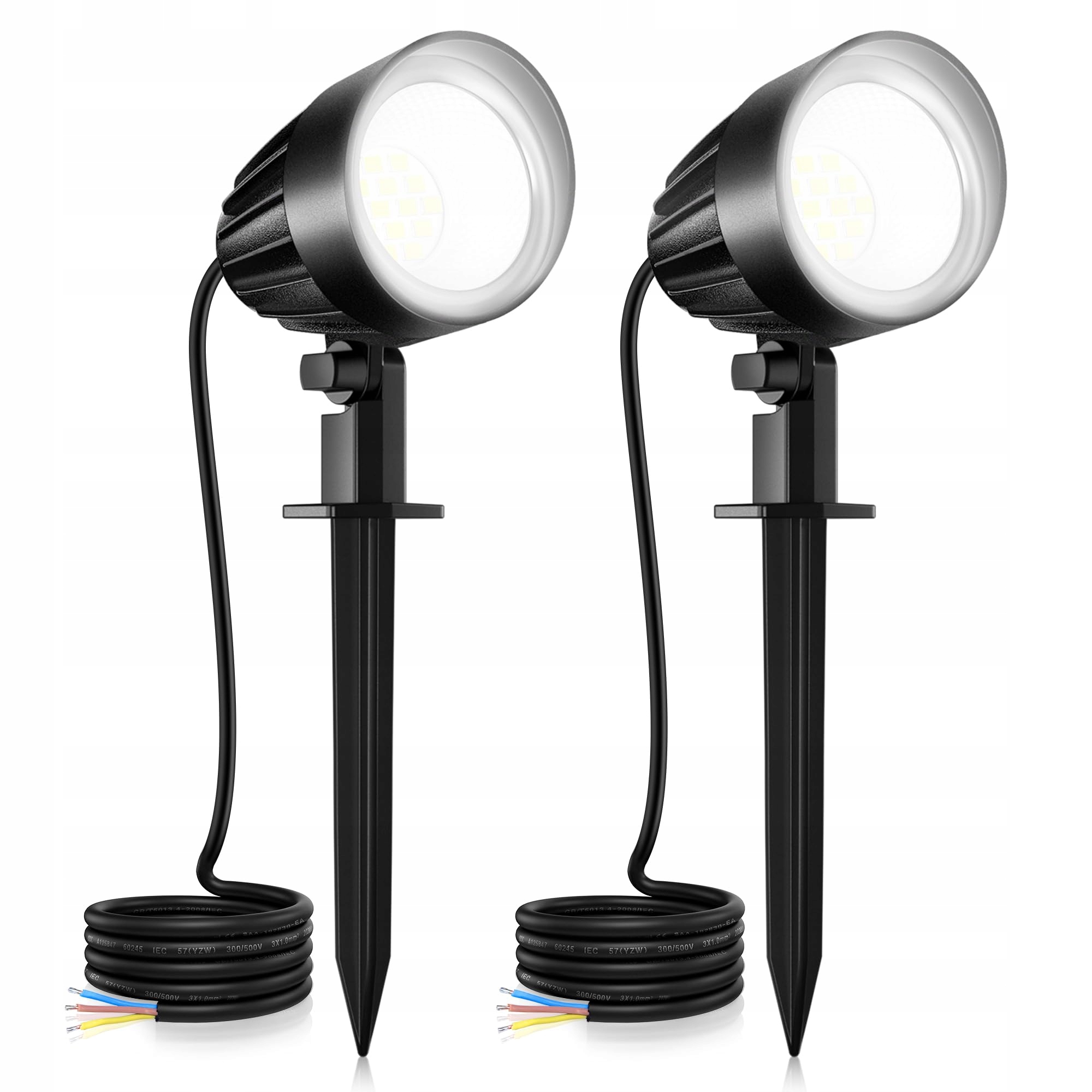 MEIKEE LED Tuinspot 6500K 500LM IP66 2 Stuks