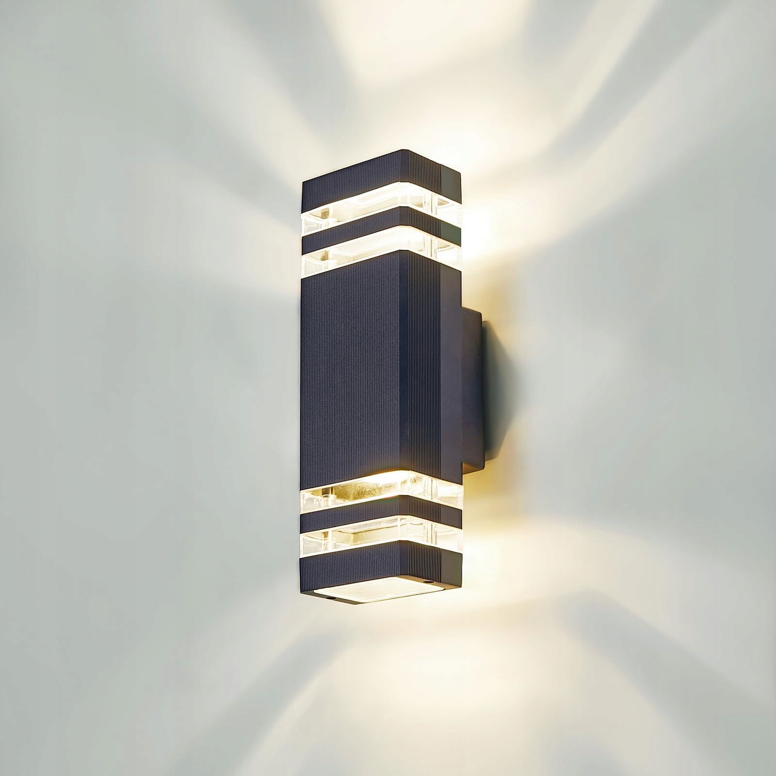 CELAVY LED Buitenwandlamp IP65 4000K GU10 Grijs