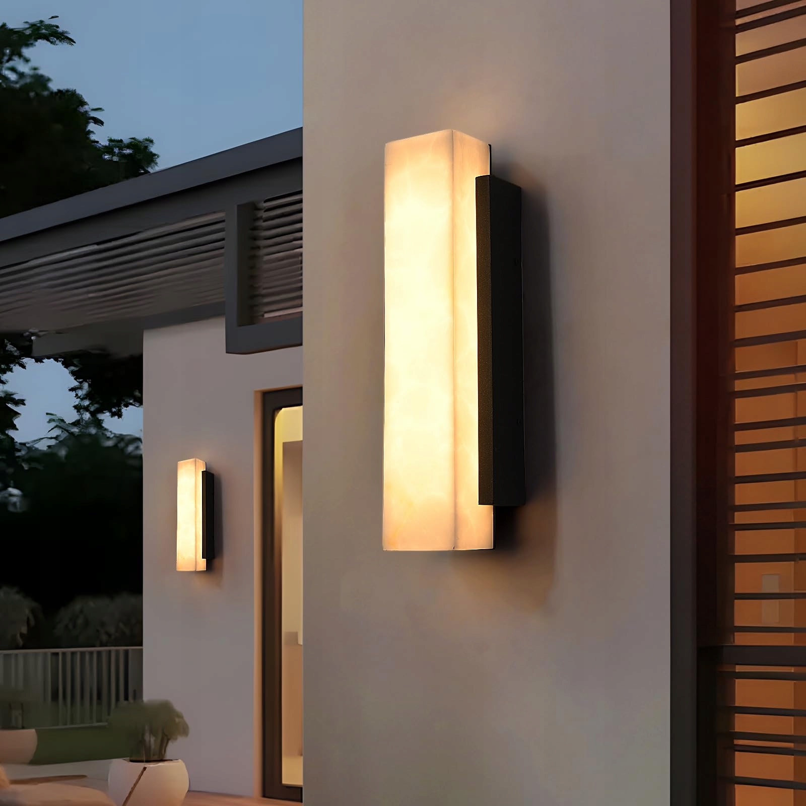 ZENITHBEAM Moderne Buitenwandlamp LED Waterdicht 45cm