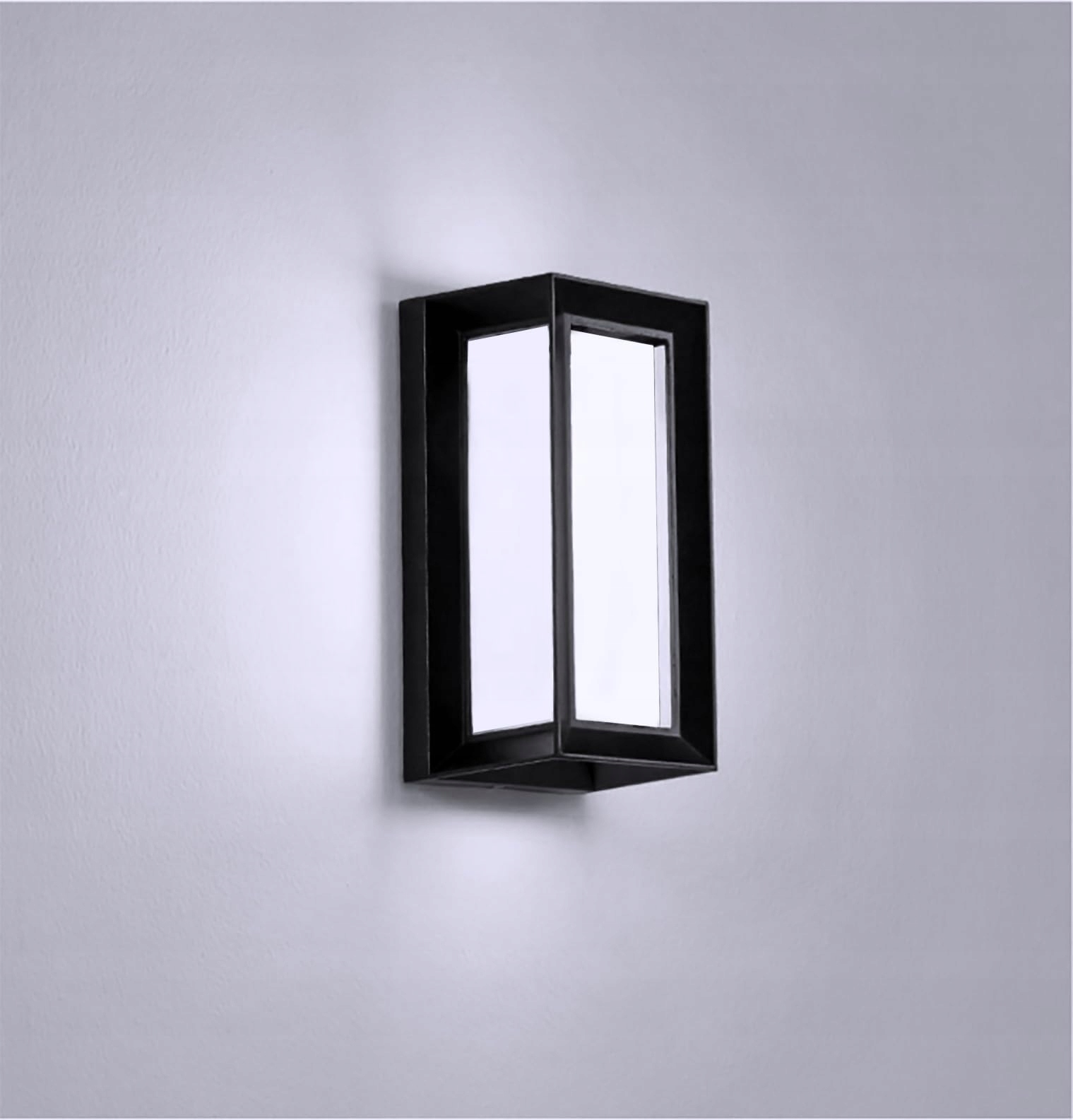 LED Wandlamp Modern 18W IP65 Waterdicht Zwart 6000K