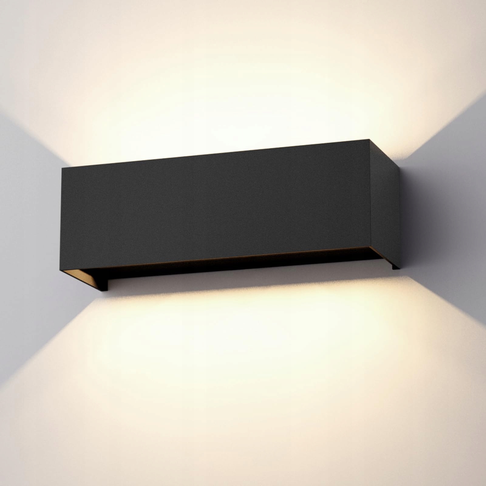 KLIGHTEN Buitenwandlamp 30W Zwart IP65 Verstelbaar 4000K