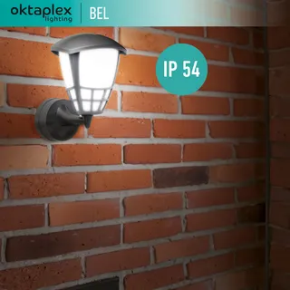 OKTAPLEX BEL Buitenlamp Antraciet E27 IP54 230V — miniatuur 3