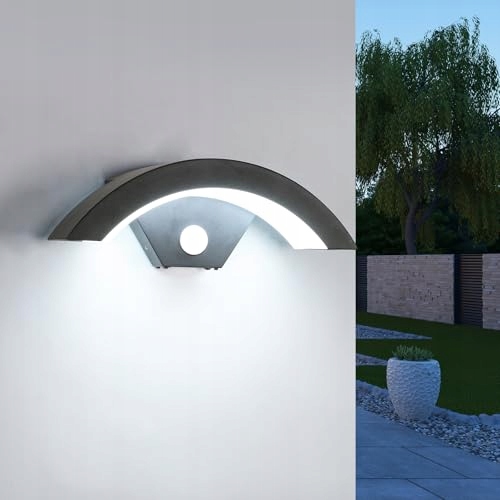 SENQIU LED Buitenwandlamp Bewegingsmelder 24W 2700LM 6500K IP65