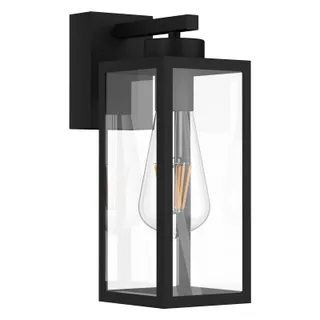 K-BRIGHT Vintage Buitenwandlamp IP65 Zwart E27 40W