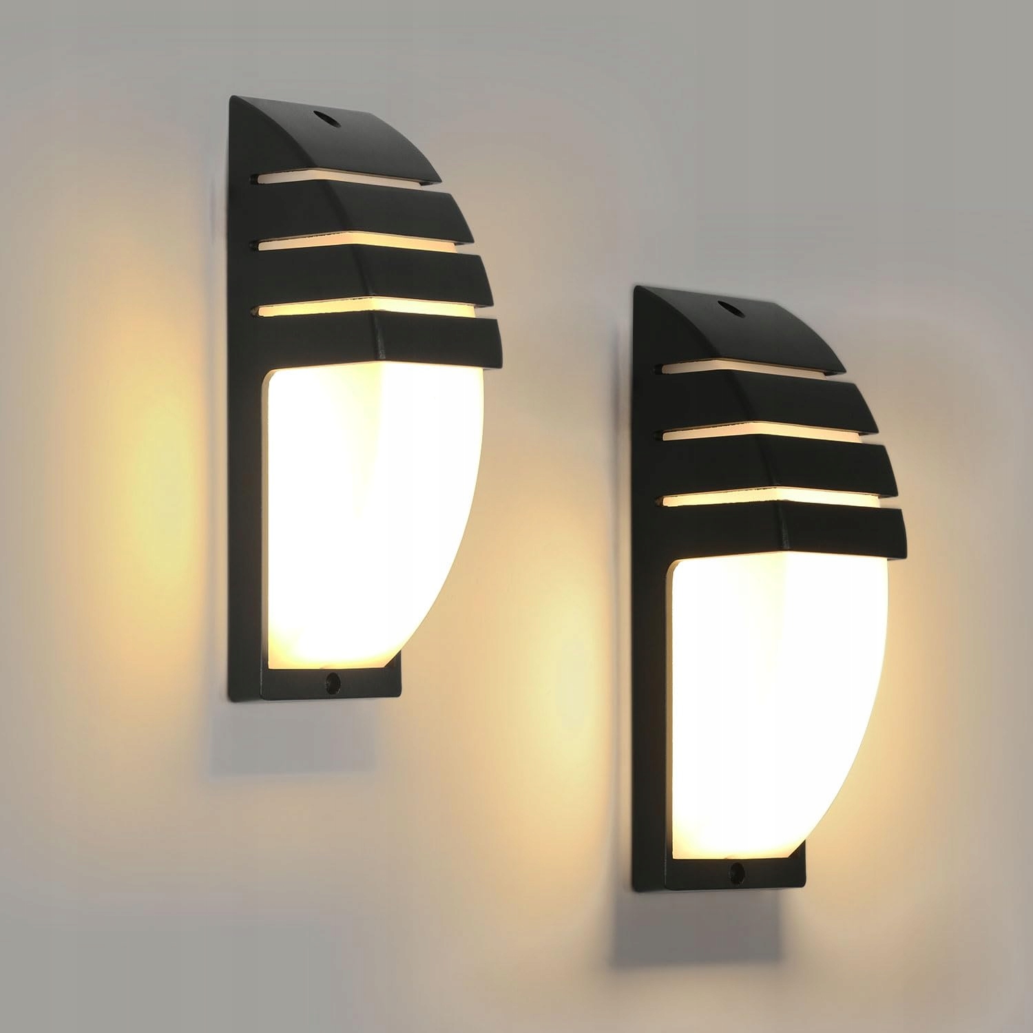 COMELY Set 2 LED Wandlamp 12W IP65 3000K
