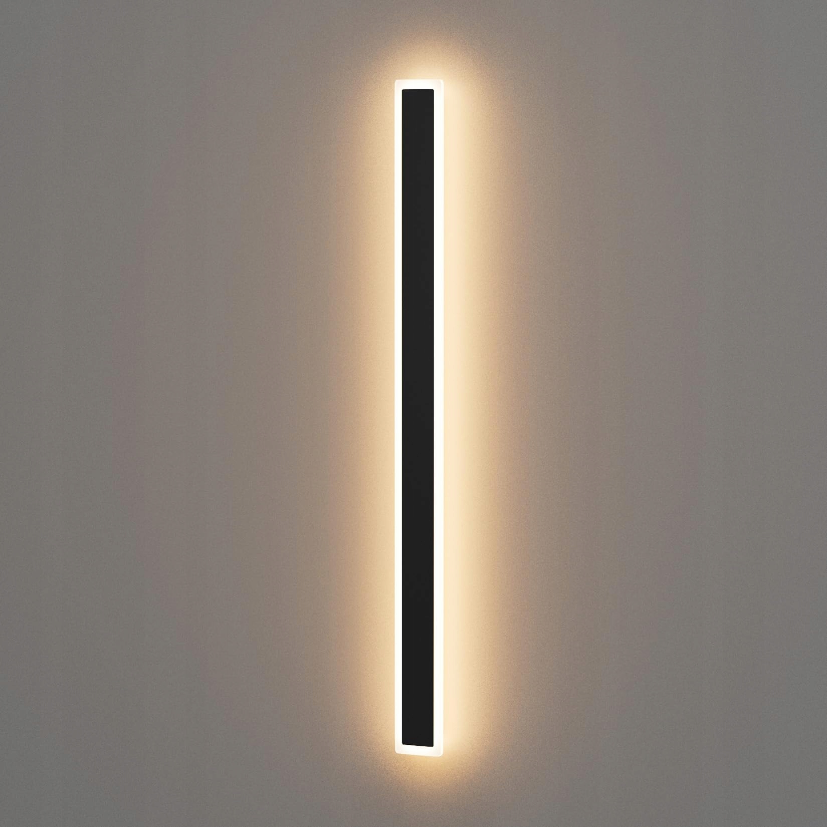 KLIGHTEN LED Wandlamp 35W Zwart IP65 120cm 3000K