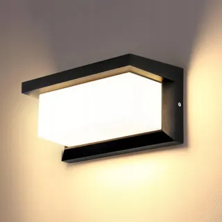 LIGHTSJOY LED Buitenwandlamp IP66 18W Aluminium Up Down