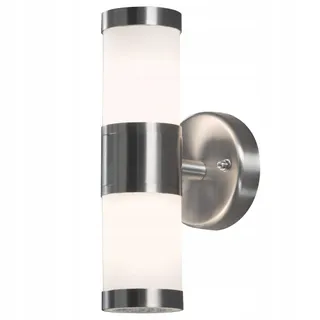 KONSTSMIDE Modena Buitenwandlamp IP44 RVS 2x25W
