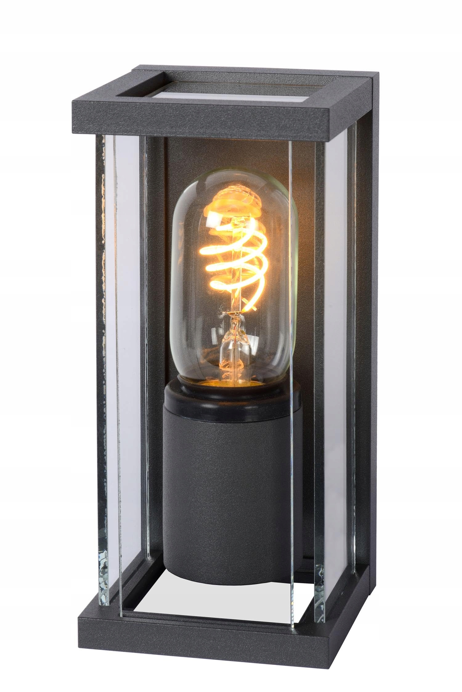 LUCIDE Claire Wandlamp Binnen Buiten E27 IP54 Antraciet