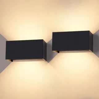 CANMEIJIA LED Buitenwandlamp 12W 3000K IP65 Verstelbaar