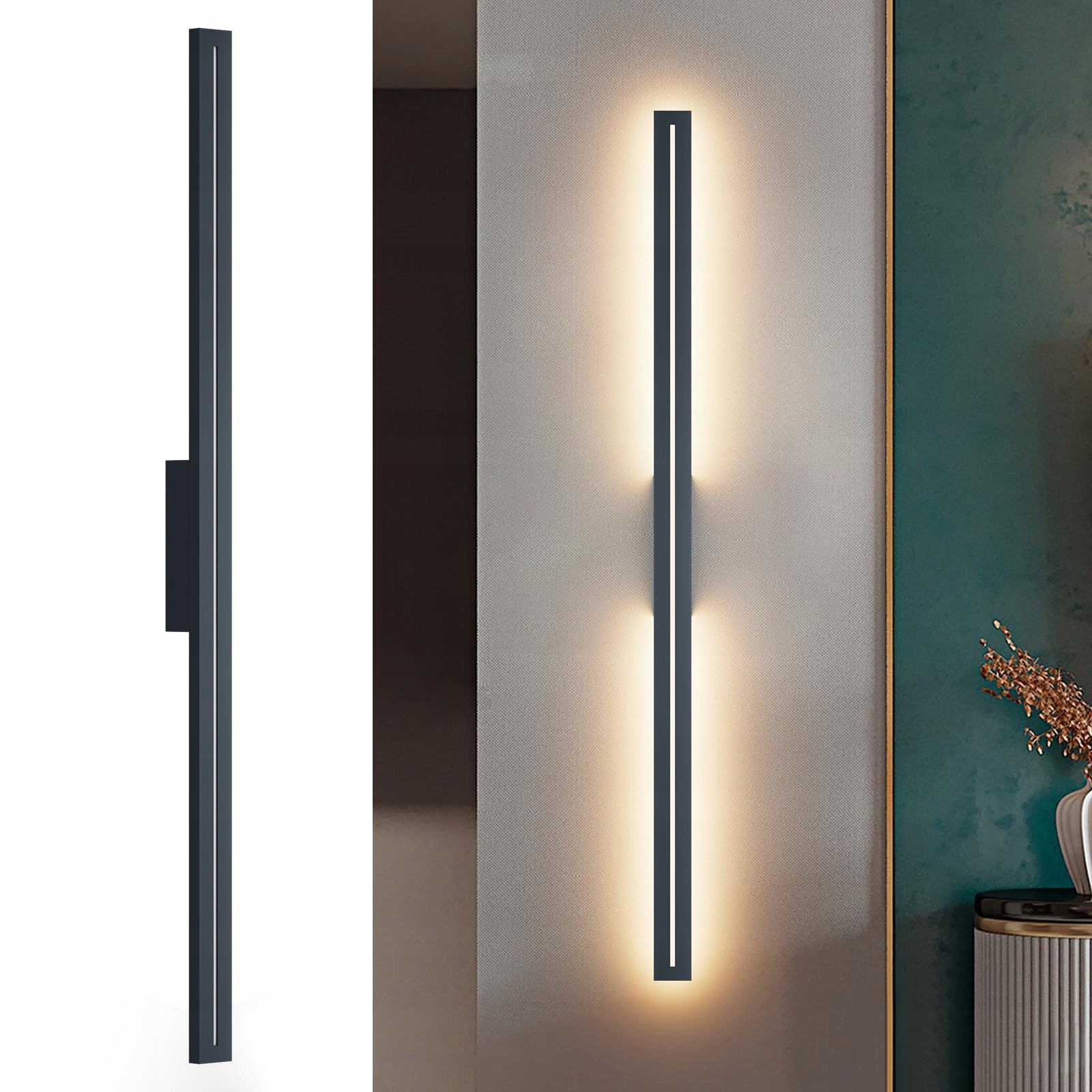 K-BRIGHT Moderne Buitenwandlamp Binnen 120cm IP54 3000K