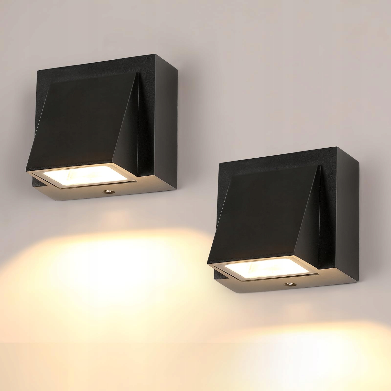 COMELY Set 2 LED Wandlamp Binnen Buiten IP65 5W 3000K