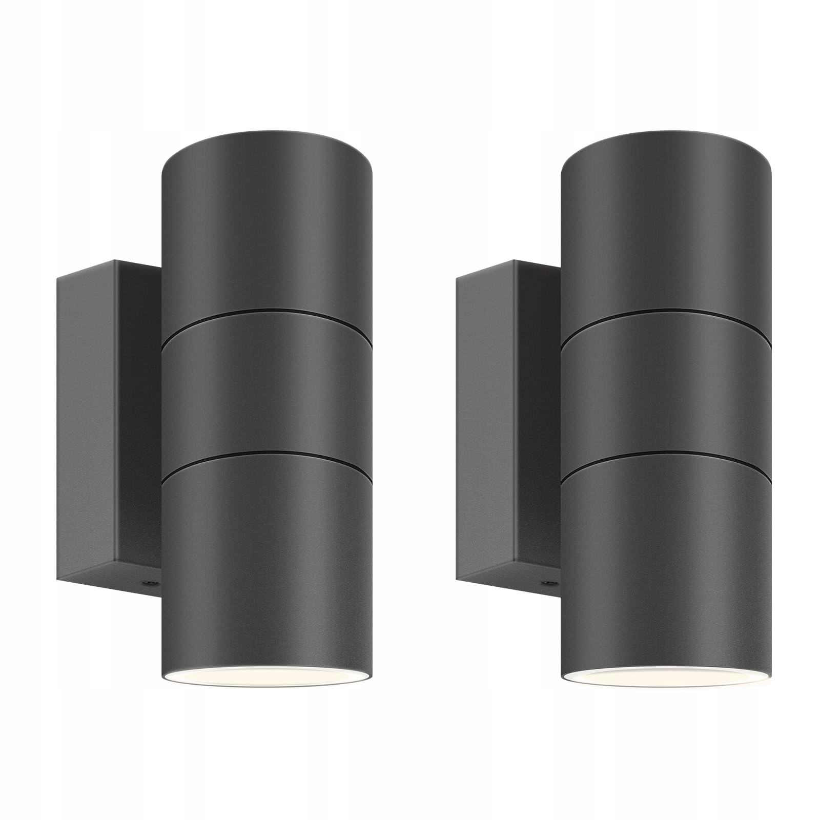 KERRY Buitenwandlamp IP65 Aluminium Antraciet GU10 2 Stuks