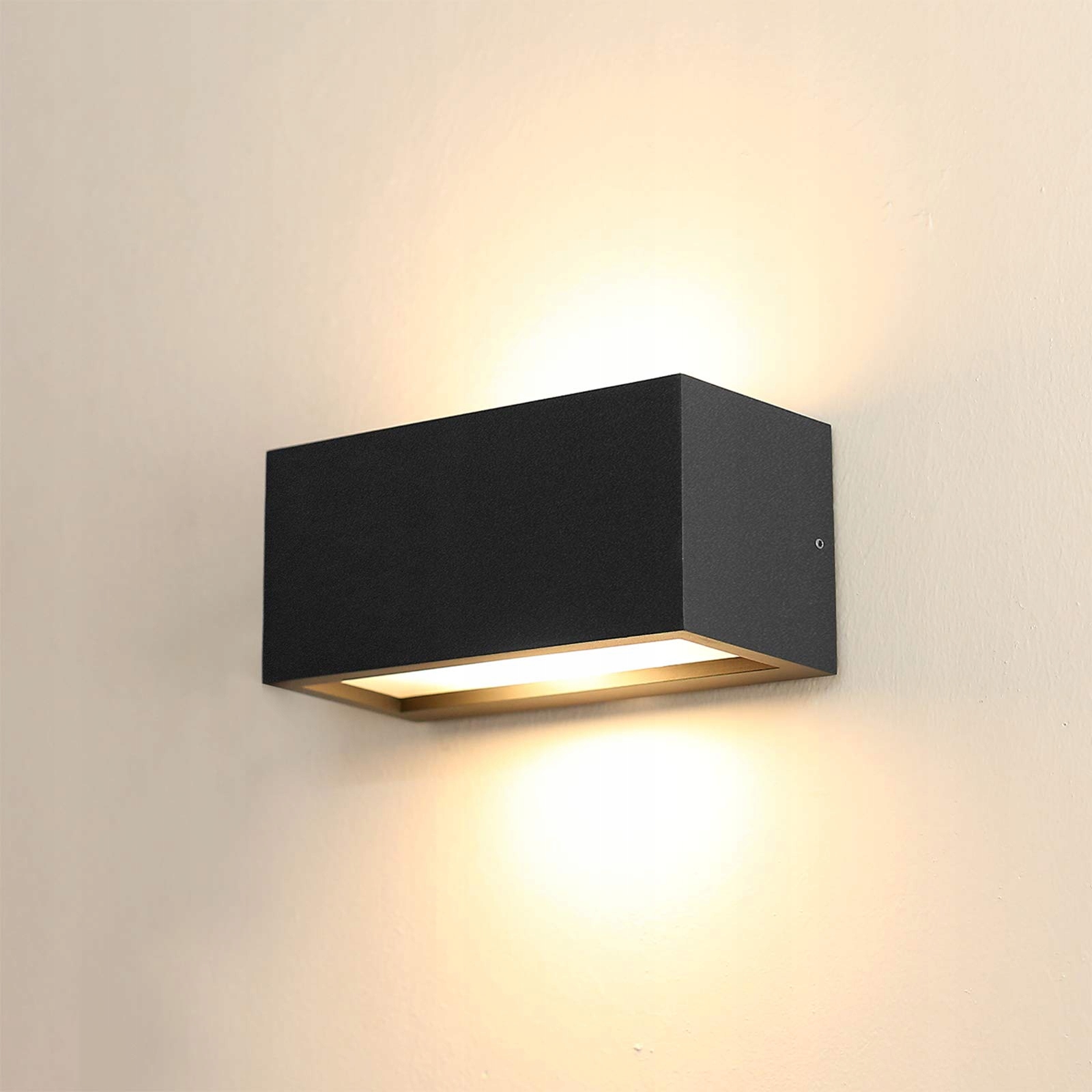 HLFVLITE Buitenwandlamp Aluminium E27 IP44 Excl Lamp