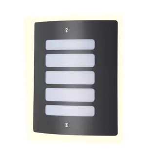 BRILLIANT Todd Buitenwandlamp Antraciet Weerbestendig E27
