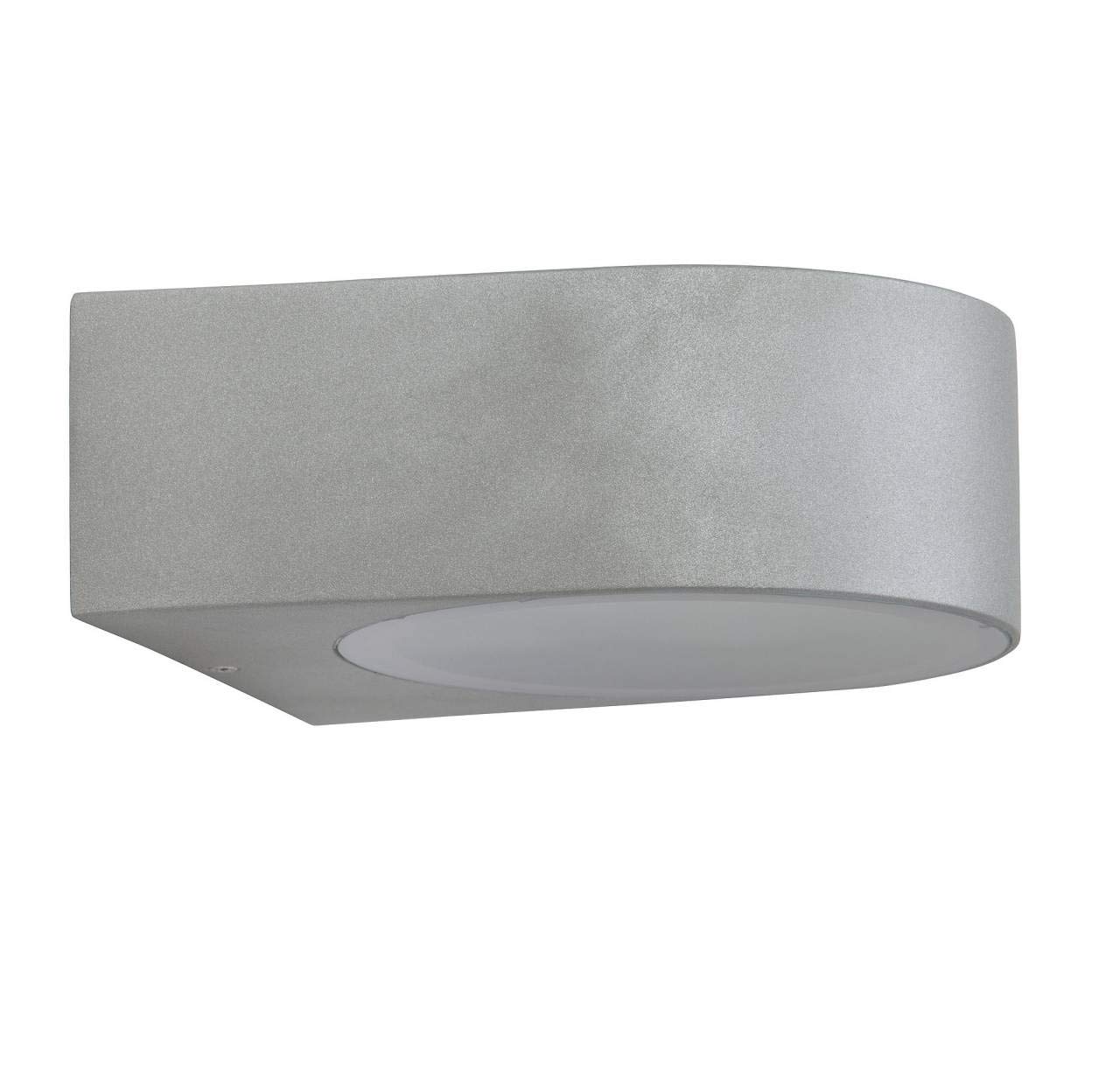 BRILLIANT Tyler Buitenwandlamp E27 Metaal Glas IP44 Titanium