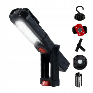 REV Torch LED Werklamp Compact Accu Magneet 360°
